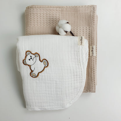 Waffle Pike & Yenidoğan 4 Kat Müslin Seti