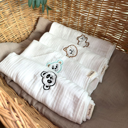 Waffle Pike & Yenidoğan 4 Kat Müslin Seti