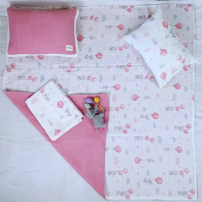 3’ü 1 Arada Taşınabilir Bebek Uyku Seti - Sürpriz Yastık