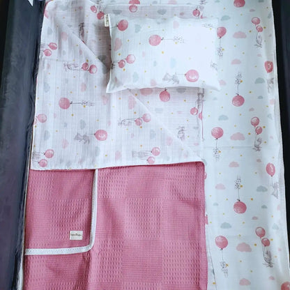 3’ü 1 Arada Taşınabilir Bebek Uyku Seti - Sürpriz Yastık