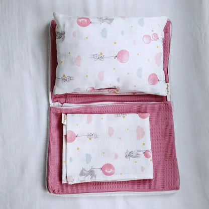 3’ü 1 Arada Taşınabilir Bebek Uyku Seti - Sürpriz Yastık