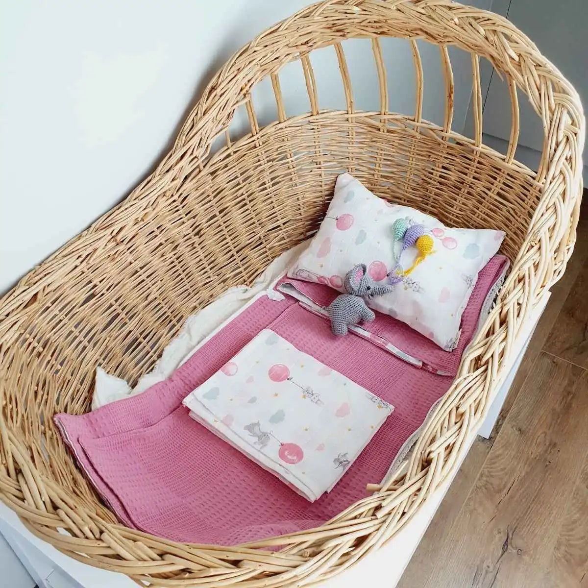 3’ü 1 Arada Taşınabilir Bebek Uyku Seti - Sürpriz Yastık