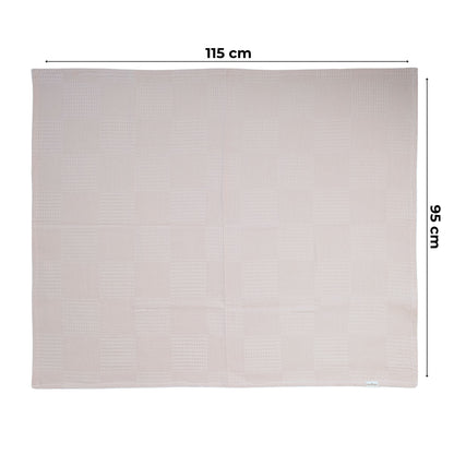 Waffle Pike & Aslan Baskılı Müslin Örtü Seti