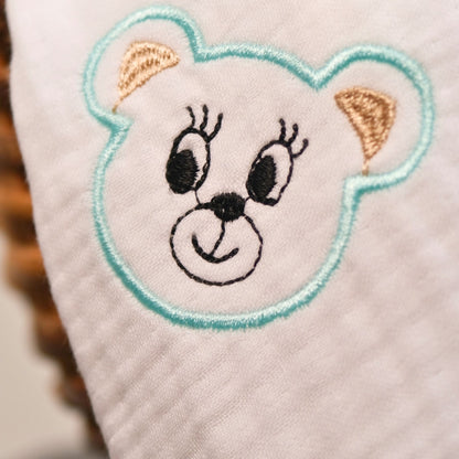 Kupu Beyaz Müslin Örtü - Bumi - Kupu&Kupu - 