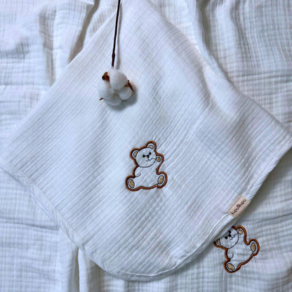 Kupu Beyaz Müslin Örtü - Bumi - Kupu&Kupu - 