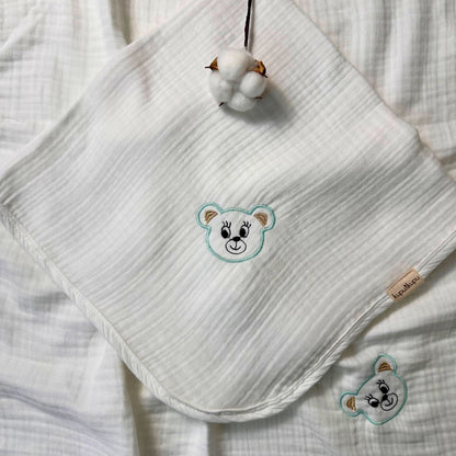 Kupu Beyaz Müslin Örtü - Kapi - Kupu&Kupu - 