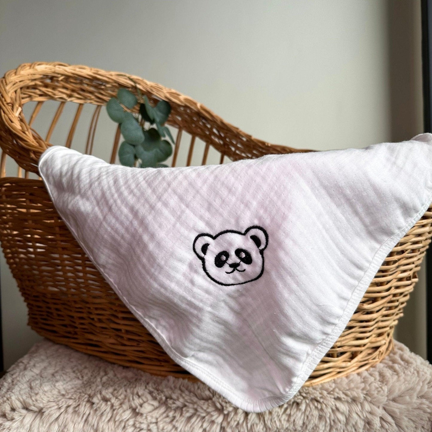 Kupu Beyaz Müslin Örtü - Kapi - Kupu&Kupu - 