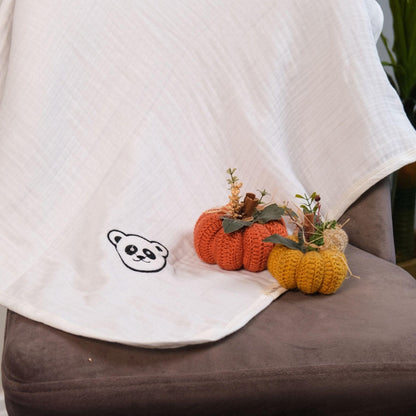 Kupu Beyaz Müslin Örtü - Kapi - Kupu&Kupu - 