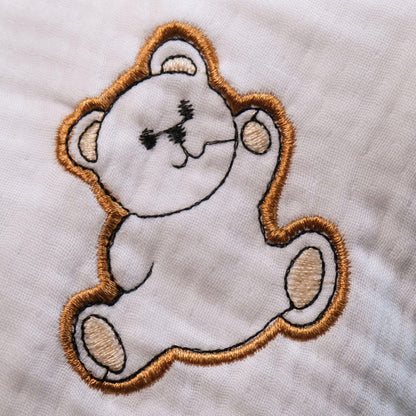 Kupu Beyaz Müslin Örtü - Kapi - Kupu&Kupu - 