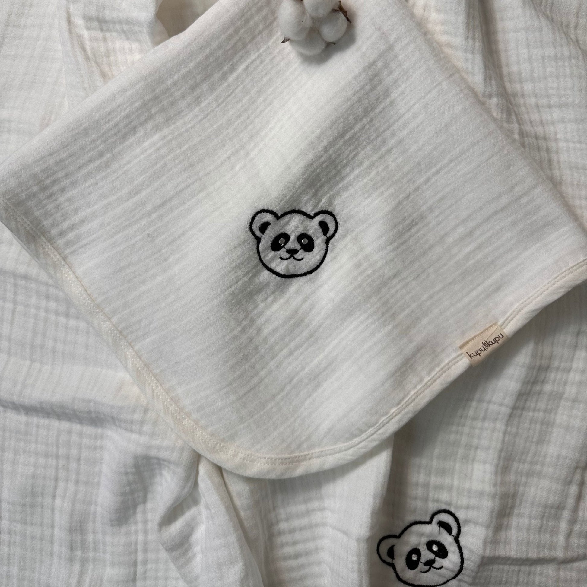 Kupu Beyaz Müslin Örtü - Kapi - Kupu&Kupu - 