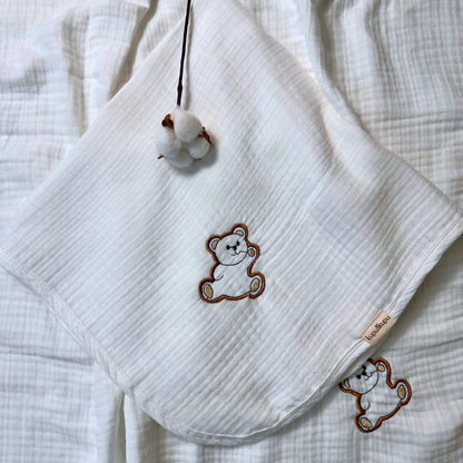 Kupu Beyaz Müslin Örtü - Kapi - Kupu&Kupu - 