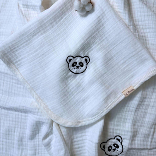 Kupu Beyaz Müslin Örtü - Po - Kupu&Kupu - 