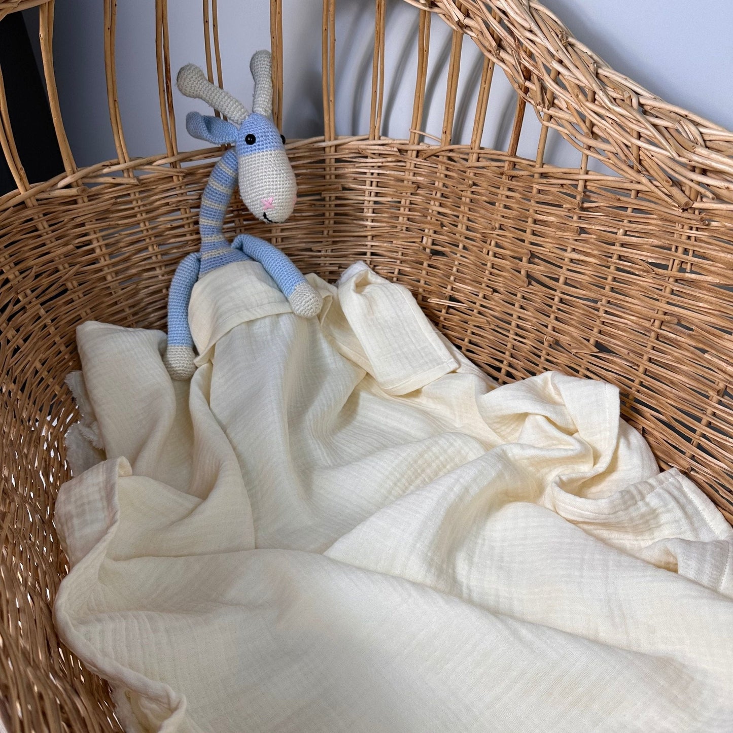 Kupu Ekru Müslin Örtü - Beo - Kupu&Kupu - 