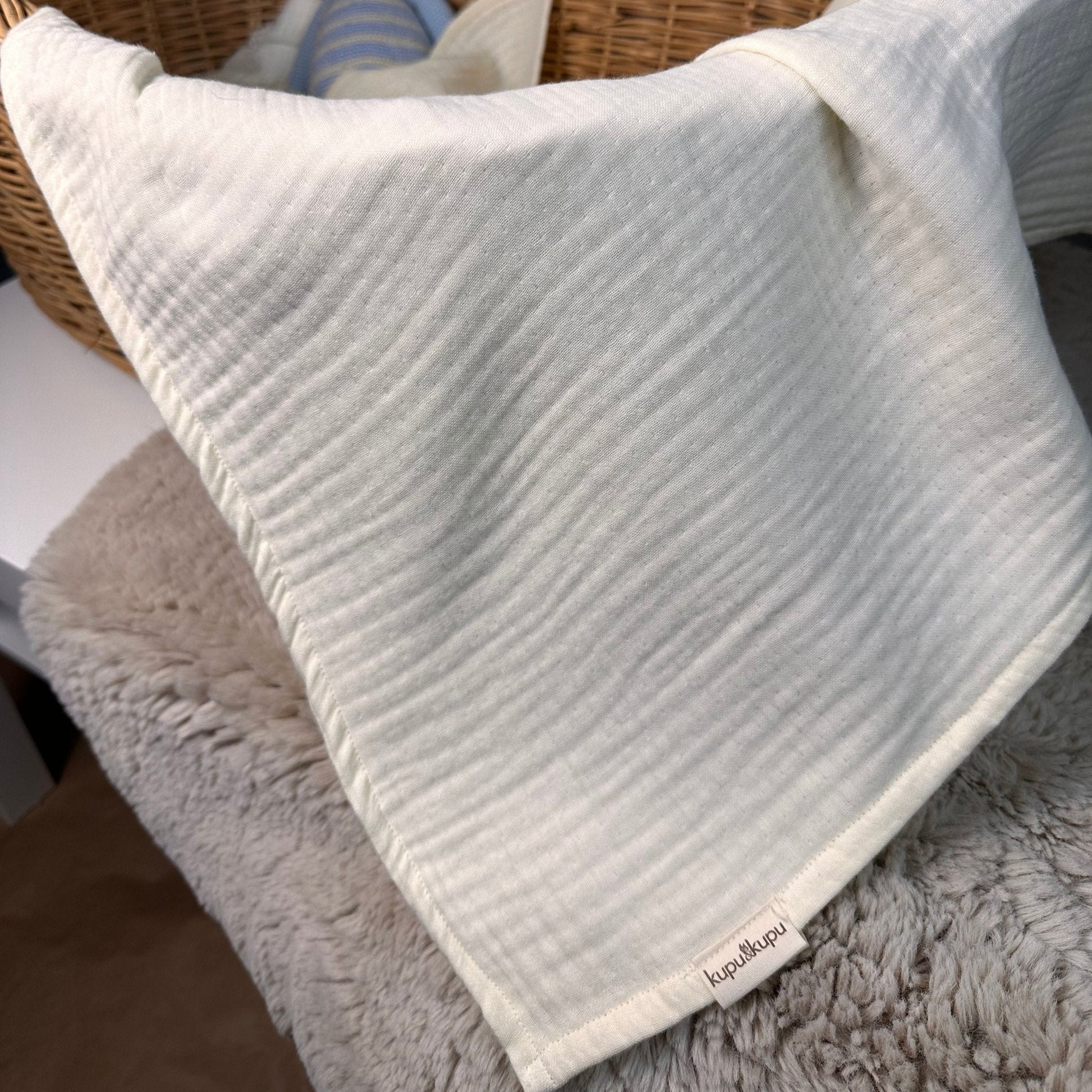 Kupu Ekru Müslin Örtü - Beo - Kupu&Kupu - 