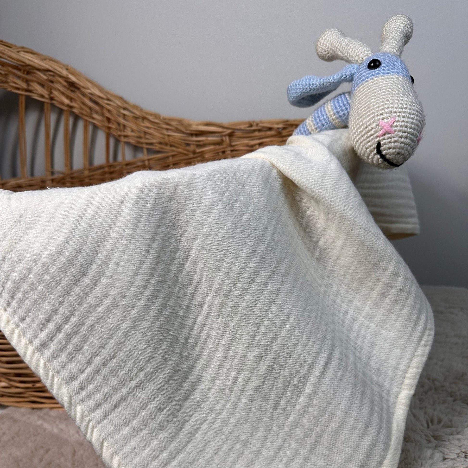 Kupu Ekru Müslin Örtü - Beo - Kupu&Kupu - 