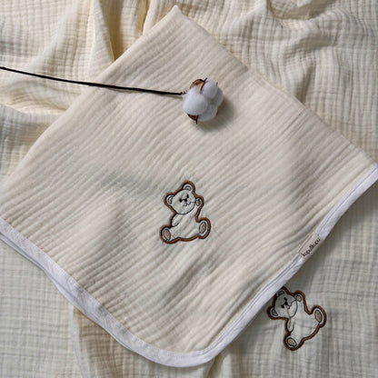 Kupu Ekru Müslin Örtü - Bumi - Kupu&Kupu - 