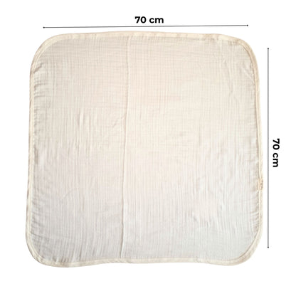 Kupu Ekru Müslin Örtü - Bumi - Kupu&Kupu - 