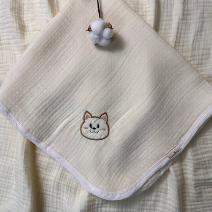 Kupu Ekru Müslin Örtü - Bumi - Kupu&Kupu - 