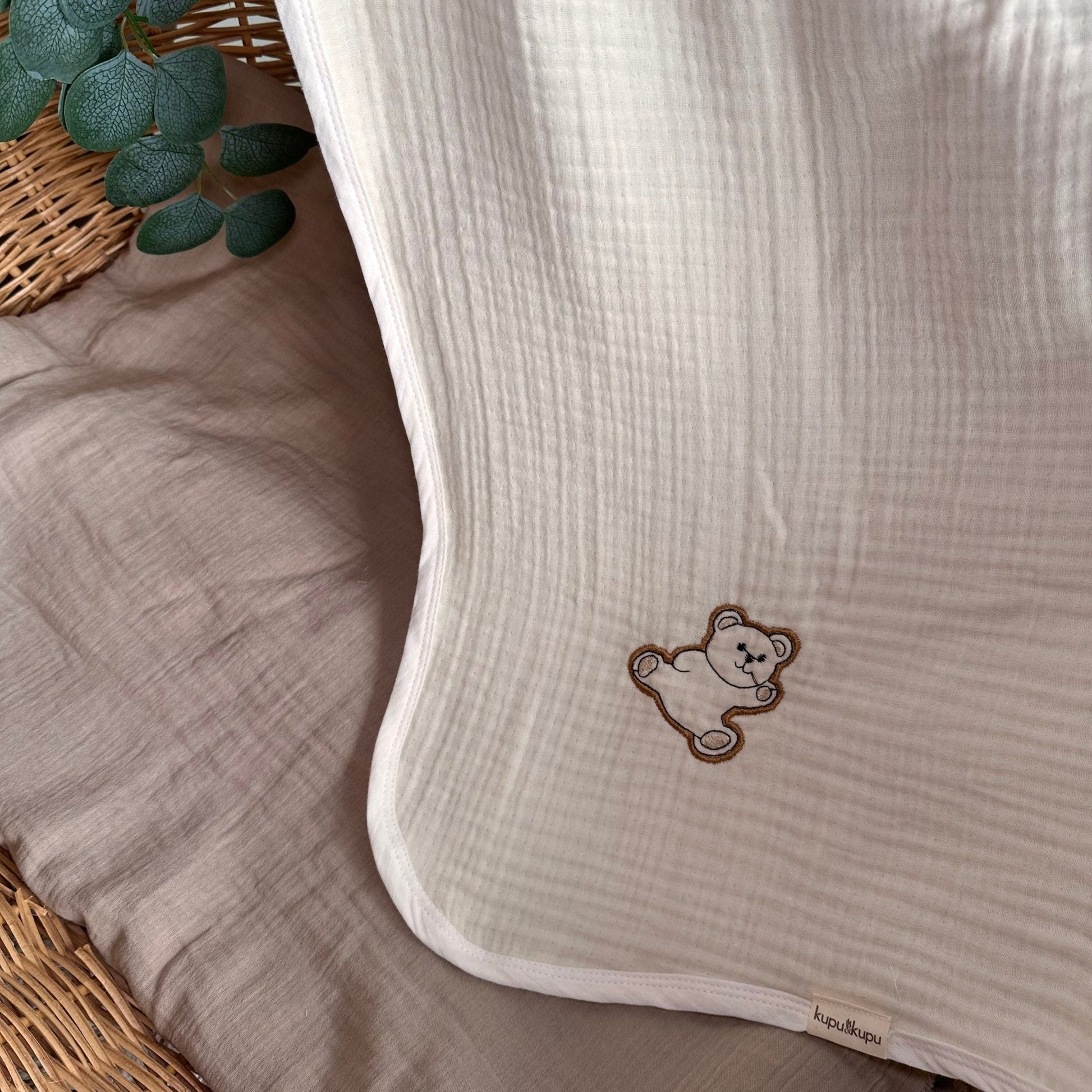 Kupu Ekru Müslin Örtü - Bumi - Kupu&Kupu - 