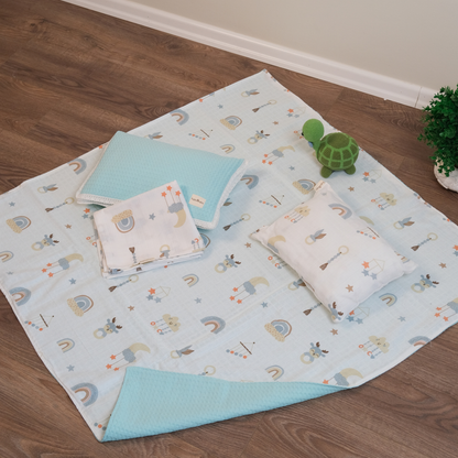 3’ü 1 Arada Taşınabilir Bebek Uyku Seti - Sürpriz Yastık