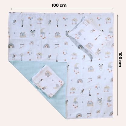 3’ü 1 Arada Taşınabilir Bebek Uyku Seti - Sürpriz Yastık